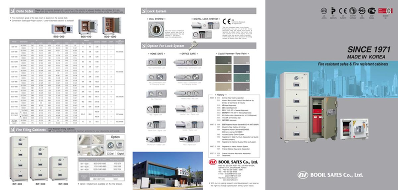 Catalogue 1 - Booil Safes